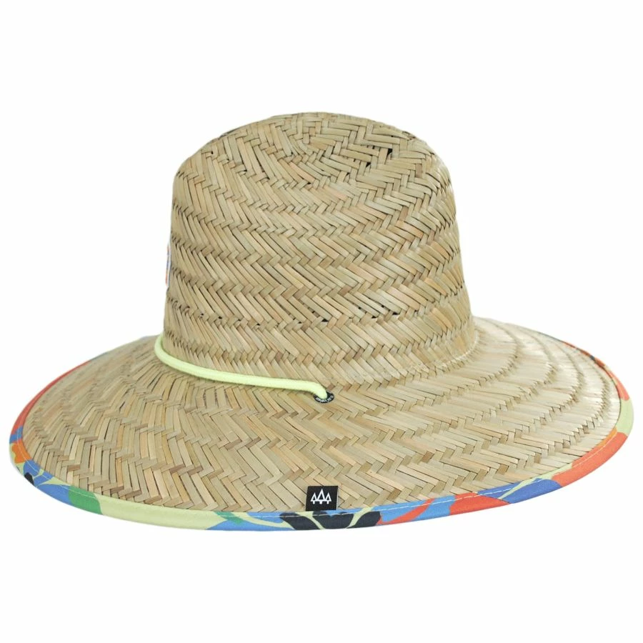 Hemlock Hat Co Youth Ross Rush Straw Lifeguard Hat 4 Hemlock Hat Co Youth Ross Rush Straw Lifeguard Hat - Image 2