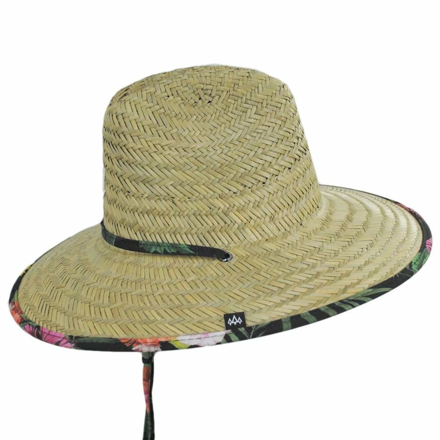 Hemlock Hat Co Kids' Turks Rush Straw Lifeguard Hat 4 Hemlock Hat Co Kids' Turks Rush Straw Lifeguard Hat - Image 2