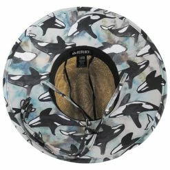 Hemlock Hat Co Kids' Willy Rush Straw Lifeguard Hat -Brixton Hats Shop 464655