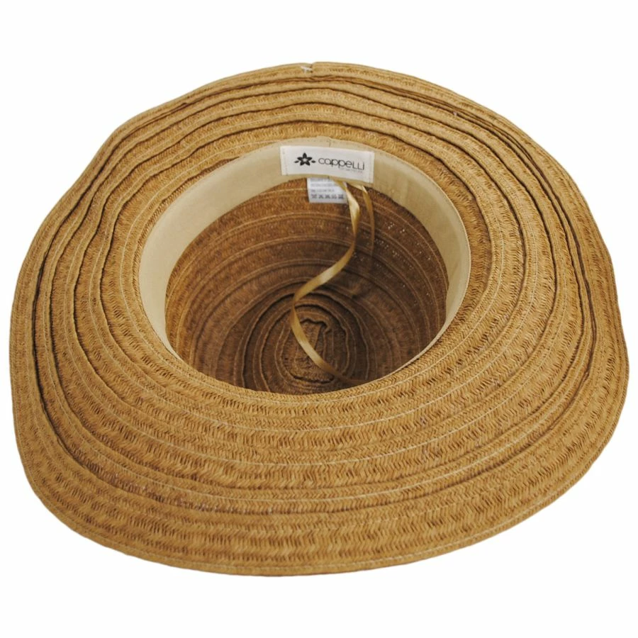 Cappelli Straworld Violet Toyo Straw Western Hat 5 Cappelli Straworld Violet Toyo Straw Western Hat - Image 3