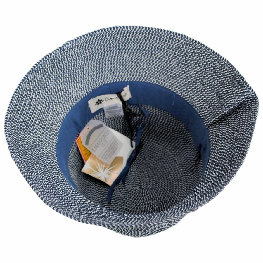 Cappelli Straworld Edwina Toyo Straw Bucket Hat 5 Cappelli Straworld Edwina Toyo Straw Bucket Hat - Image 3