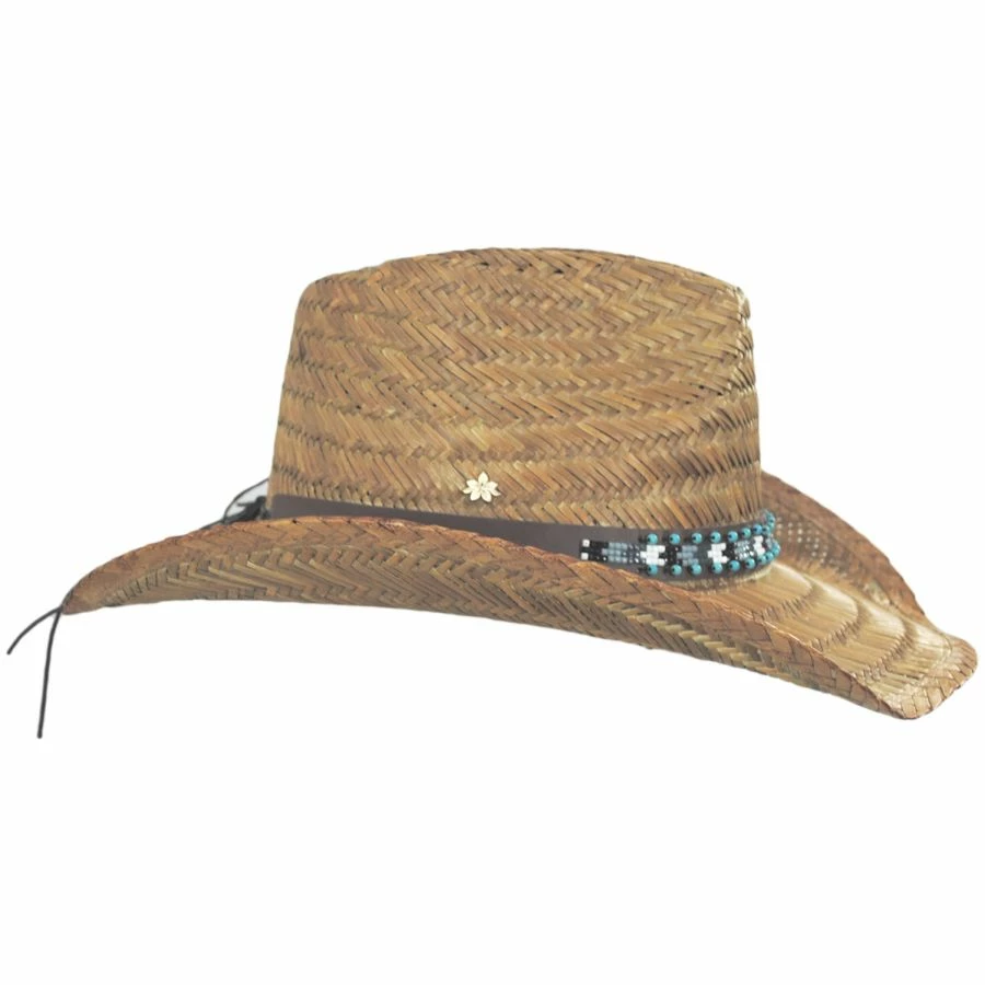 Cappelli Straworld Callie Rush Straw Western Hat 4 Cappelli Straworld Callie Rush Straw Western Hat - Image 2