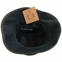 Hills Hats Of New Zealand The Storm Waxed Cotton Bucket Hat -Brixton Hats Shop 465012