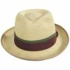 Stacy Adams Pacetti Polybraid Toyo Straw Fedora Hat