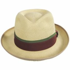 Stacy Adams Pacetti Polybraid Toyo Straw Fedora Hat
