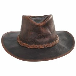 Henschel Walker Raging Bull Leather Western Hat