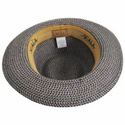 Scala Marton Toyo Straw Fedora Hat -Brixton Hats Shop 466262