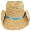 Nikki Beach Blue Jaye Crochet Raffia Straw Western Hat 1 Nikki Beach Blue Jaye Crochet Raffia Straw Western Hat -Brixton Hats Shop 467346
