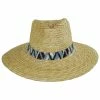 Nikki Beach Mykonos Milan Straw Rancher Fedora Hat 1 Nikki Beach Mykonos Milan Straw Rancher Fedora Hat -Brixton Hats Shop 467489