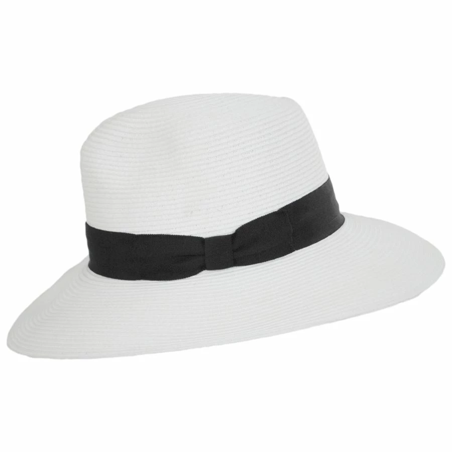 Physician Endorsed Cordoba Toyo Braid Fedora Hat 4 Physician Endorsed Cordoba Toyo Braid Fedora Hat - Image 2