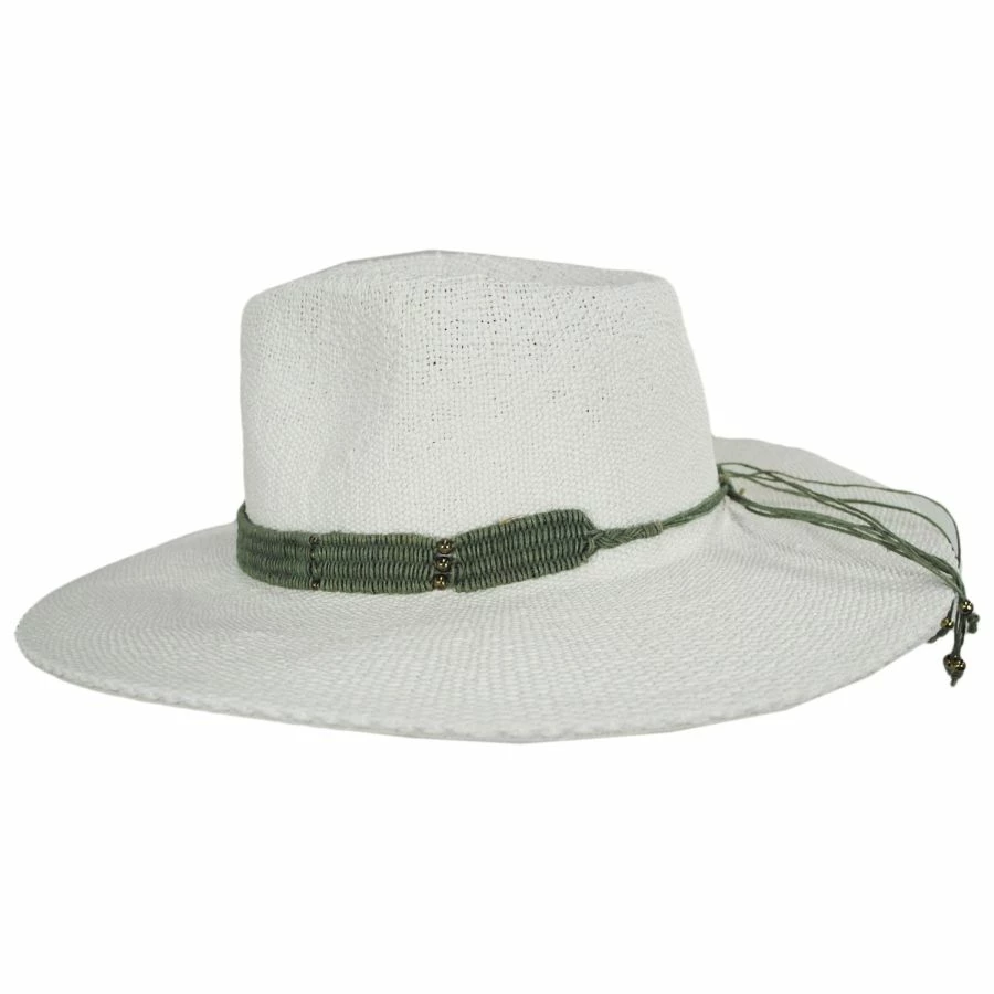Nikki Beach Sahara Toyo Straw Fedora Hat 4 Nikki Beach Sahara Toyo Straw Fedora Hat - Image 2