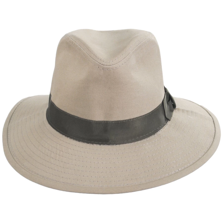 Indiana Jones Officially Licensed Cotton Safari Fedora Hat 3 Indiana Jones Officially Licensed Cotton Safari Fedora Hat