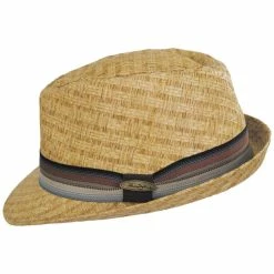 Panama Jack Bonito Toyo Straw Fedora Hat 6 Panama Jack Bonito Toyo Straw Fedora Hat -Brixton Hats Shop 468162