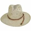 RENEGADE Florin Sisal Straw Fedora Hat
