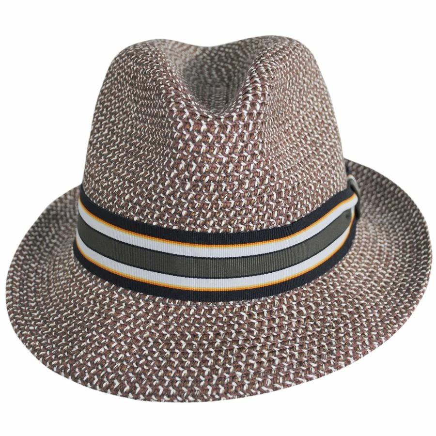 Bailey Salem Braided Toyo Straw Fedora Hat 3 Bailey Salem Braided Toyo Straw Fedora Hat