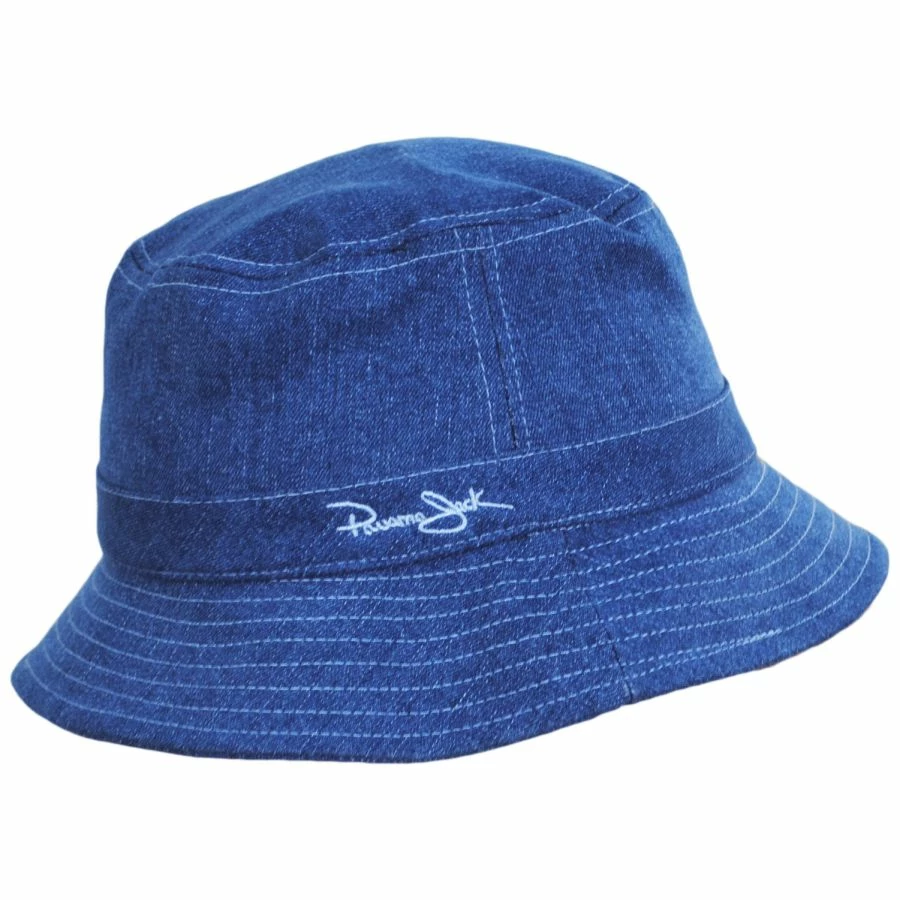 Panama Jack Fantasia Denim Bucket Hat 4 Panama Jack Fantasia Denim Bucket Hat - Image 2