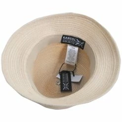 Kangol Linen Blend Braid Casual Bucket Hat -Brixton Hats Shop 471617