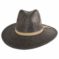 Brixton Hats Field Proper Palm Straw Fedora Hat