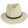 Brixton Hats Messer Palm Straw Fedora Hat