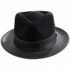 Stacy Adams Provo Wool Felt Fedora Hat -Brixton Hats Shop 472110