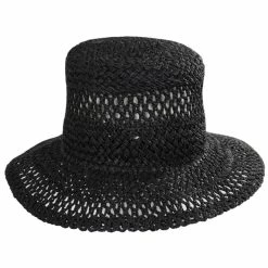 San Diego Hat Company In The Clouds Toyo Straw Bucket Hat