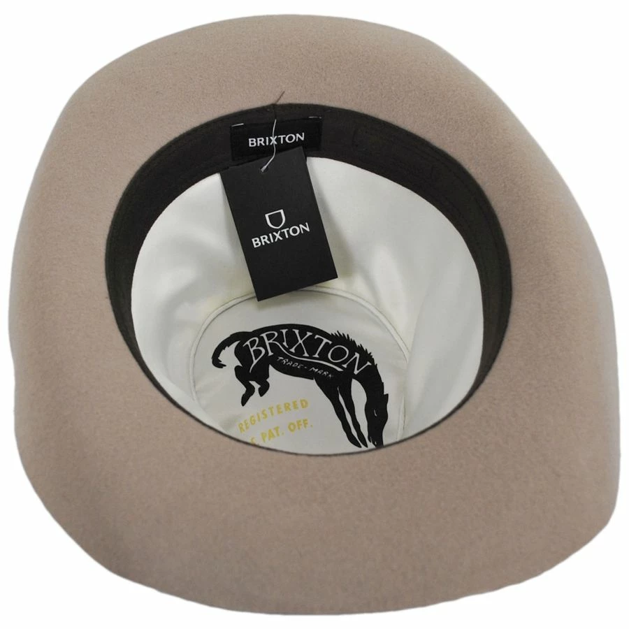 Brixton Hats Duke Wool Felt Cowboy Hat 5 Brixton Hats Duke Wool Felt Cowboy Hat - Image 3