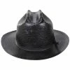 Stetson Open Road Shantung Straw Western Hat - Black