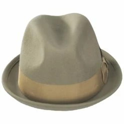 Brixton Hats Gain Wool Felt Fedora Hat - Sand