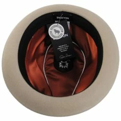 Brixton Hats Gain Wool Felt Fedora Hat - Sand 7 Brixton Hats Gain Wool Felt Fedora Hat - Sand -Brixton Hats Shop 474741