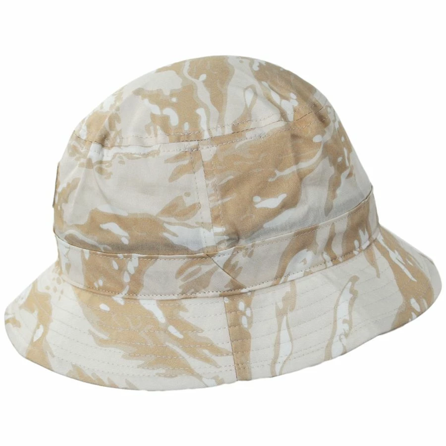 Brixton Hats Beta Camouflage Cotton Packable Bucket Hat - Beige 4 Brixton Hats Beta Camouflage Cotton Packable Bucket Hat - Beige - Image 2