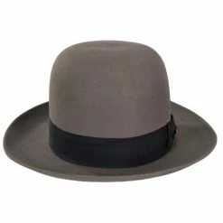 Stetson New York Shapeable Open Crown Fur Felt Fedora Hat 7 Stetson New York Shapeable Open Crown Fur Felt Fedora Hat -Brixton Hats Shop 476903