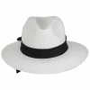 Karen Keith Back Bow & Tail Toyo Straw Safari Fedora Hat -Brixton Hats Shop 477063