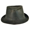 Jaxon Hats Weathered Cotton Trilby Fedora Hat 2 Jaxon Hats Weathered Cotton Trilby Fedora Hat -Brixton Hats Shop 73592