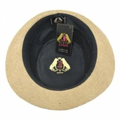 Jaxon Hats Jute Fabric C-Crown Trilby Fedora Hat -Brixton Hats Shop 73634