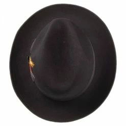 Jaxon Hats Pinch Crown Crushable Wool Felt Fedora Hat -Brixton Hats Shop 76138