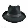 Stetson Downs Fur Felt Fedora Hat 1 Stetson Downs Fur Felt Fedora Hat -Brixton Hats Shop 84980
