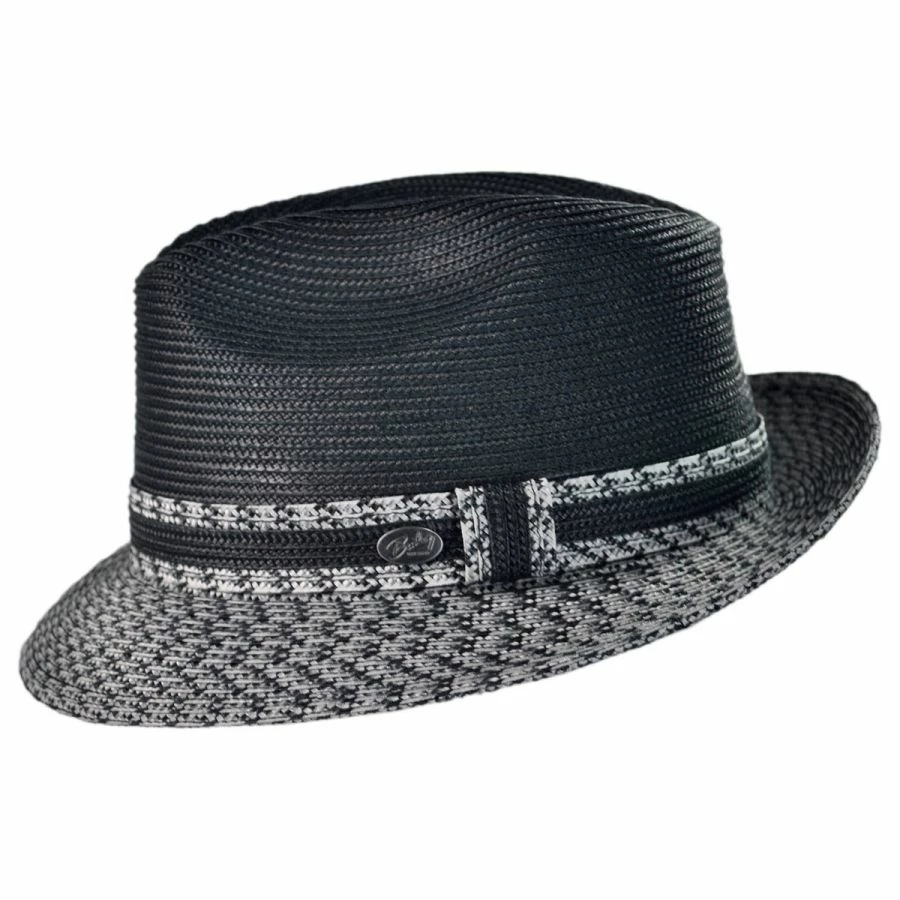 Bailey Mannesroe Polybraid Straw Fedora Hat 4 Bailey Mannesroe Polybraid Straw Fedora Hat - Image 2