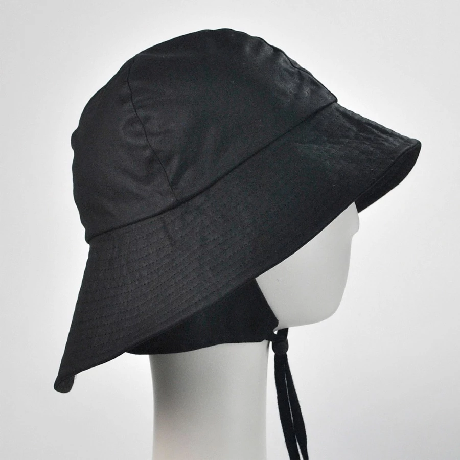 Hills Hats Of New Zealand The Sou'wester Waxed Cotton Bucket Hat 3 Hills Hats Of New Zealand The Sou'wester Waxed Cotton Bucket Hat