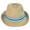 Jeanne Simmons Kid's Jute Fedora Hat 2 Jeanne Simmons Kid's Jute Fedora Hat -Brixton Hats Shop 98872