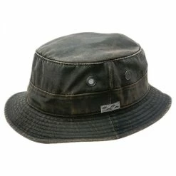 Conner Weathered Cotton Bucket Hat 7 Conner Weathered Cotton Bucket Hat -Brixton Hats Shop size l 7