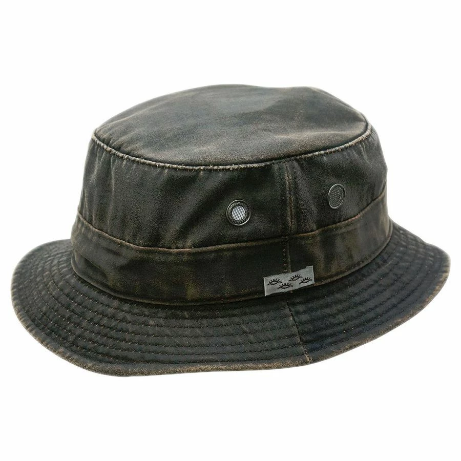 Conner Weathered Cotton Bucket Hat 4 Conner Weathered Cotton Bucket Hat - Image 2
