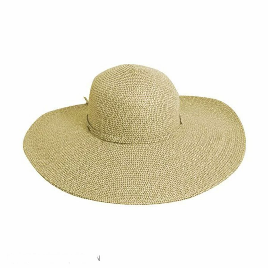 Scala PB 5-Inch Brim Toyo Straw Sun Hat 4 Scala PB 5-Inch Brim Toyo Straw Sun Hat - Image 2