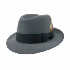 Bollman Hat Company Heritage Collection 1930s Fur Felt Trilby Fedora Hat