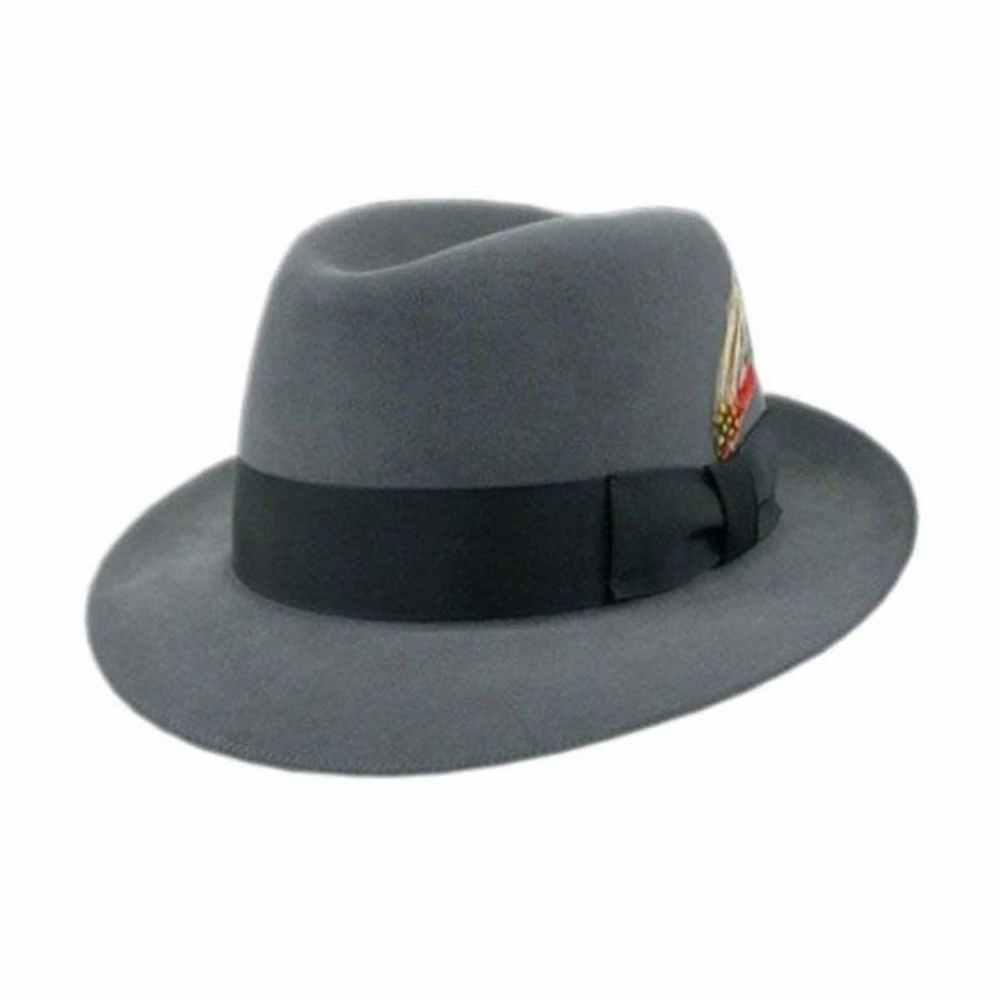 Bollman Hat Company Heritage Collection 1930s Fur Felt Trilby Fedora Hat 3 Bollman Hat Company Heritage Collection 1930s Fur Felt Trilby Fedora Hat