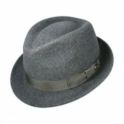 Bailey Wynn LiteFelt Wool Fedora Hat 7 Bailey Wynn LiteFelt Wool Fedora Hat -Brixton Hats Shop size s 24