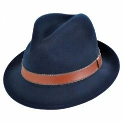 Bailey Perry Lanolux Wool Felt Fedora Hat