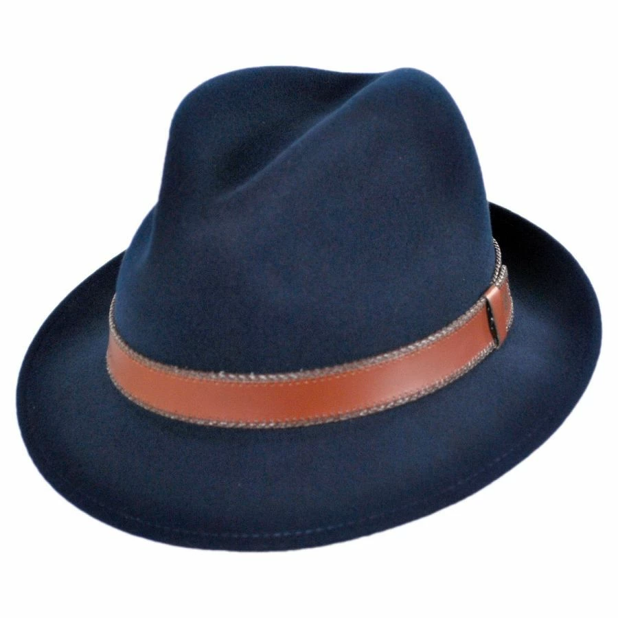 Bailey Perry Lanolux Wool Felt Fedora Hat 3 Bailey Perry Lanolux Wool Felt Fedora Hat