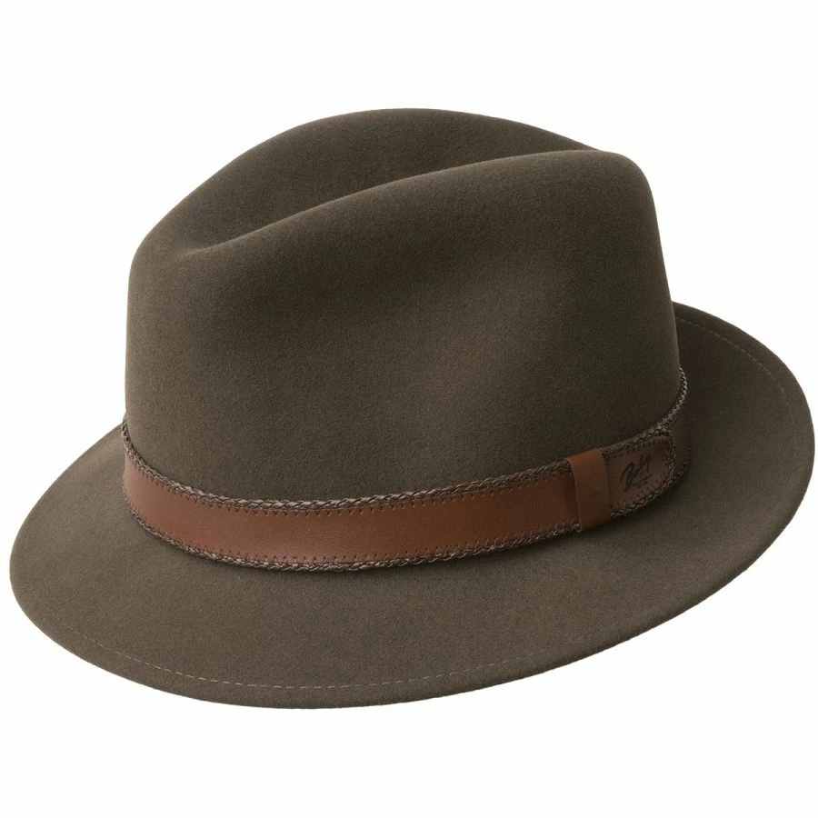 Bailey Perry Lanolux Wool Felt Fedora Hat 4 Bailey Perry Lanolux Wool Felt Fedora Hat - Image 2